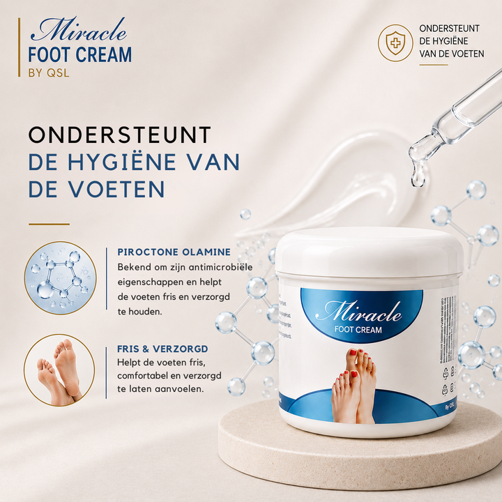 Miracle Escargot By QSL – Miracle Voetcrème 2+1 Gratis