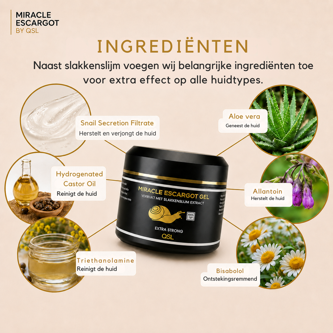 Miracle Escargot Snail Gel – 150 ml