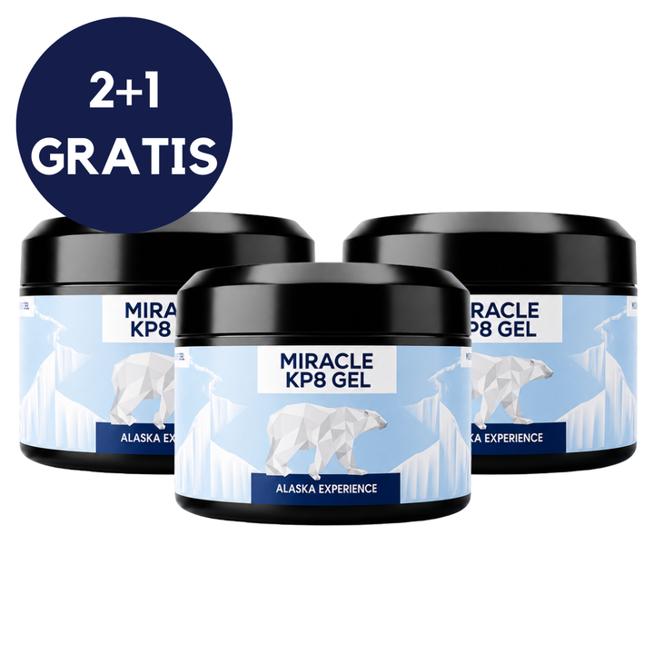 Miracle KP8 spier & gewrichtsgel – 250ml - 2+1 Gratis