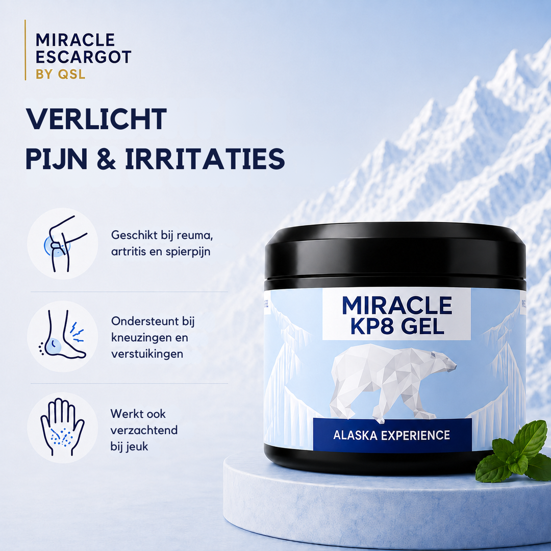 Miracle KP8 spier & gewrichtsgel – 250ml
