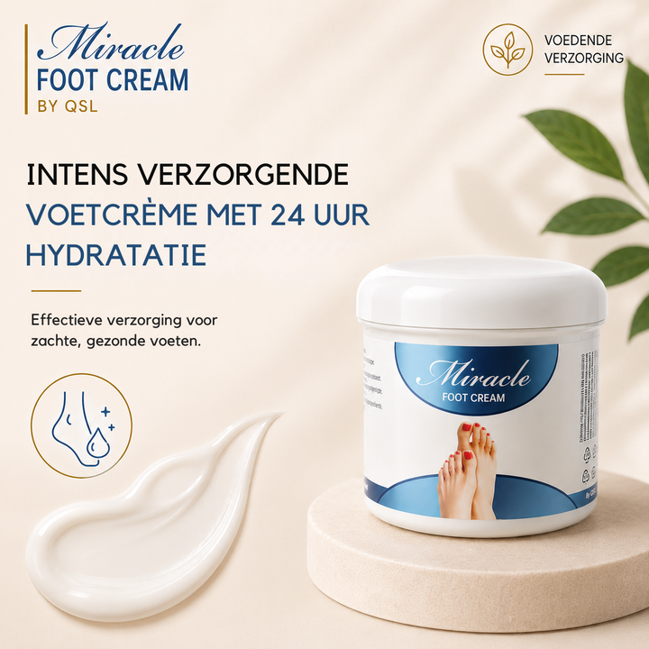 Miracle Escargot By QSL – Miracle Voetcrème 2+1 Gratis
