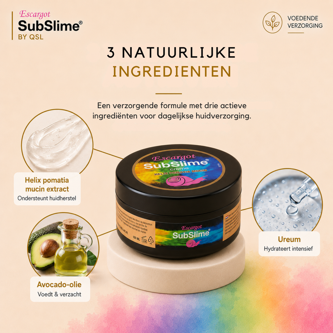 Escargot “Blue Label” (Dagcrème) SubSlime Slakkencrème – 250ml