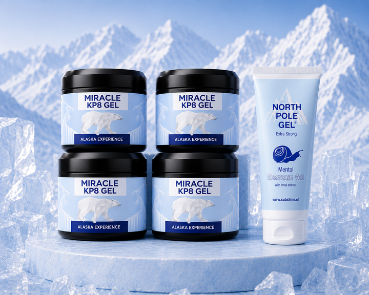 4× KP8 Gel + 1 North Pole Gel GRATIS