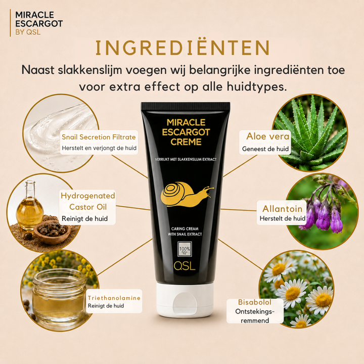Crème aux escargots Miracle Escargot – 200 ml