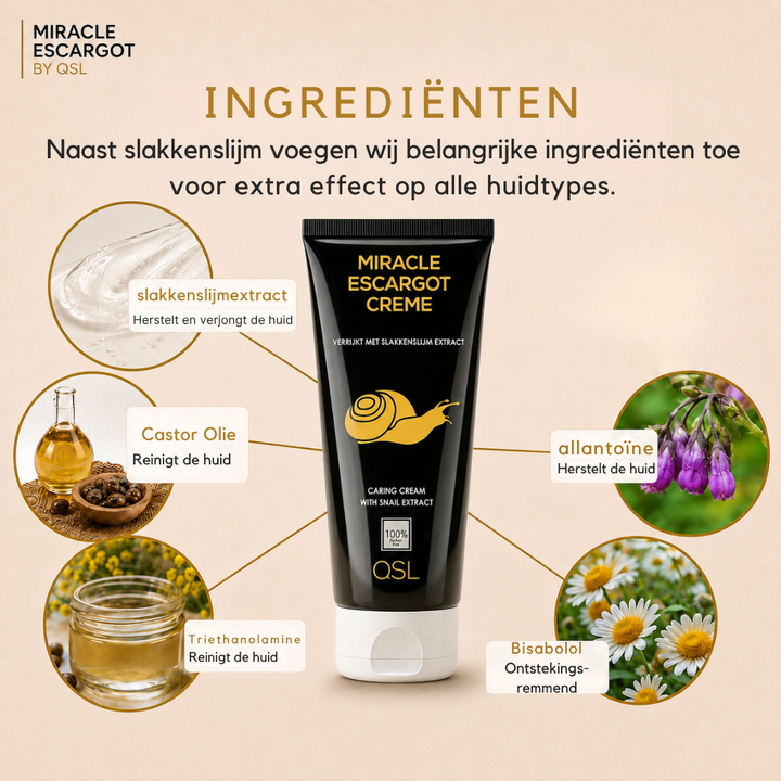 Miracle Escargot Slakkencrème – 200ml