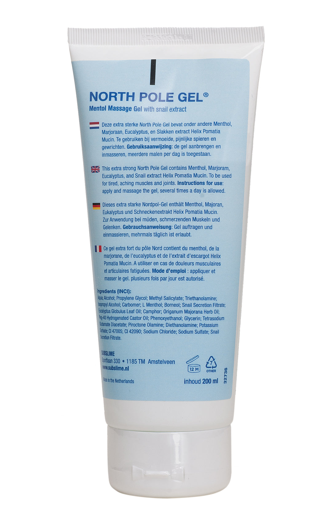 Escargot SubSlime – North Pole Gel